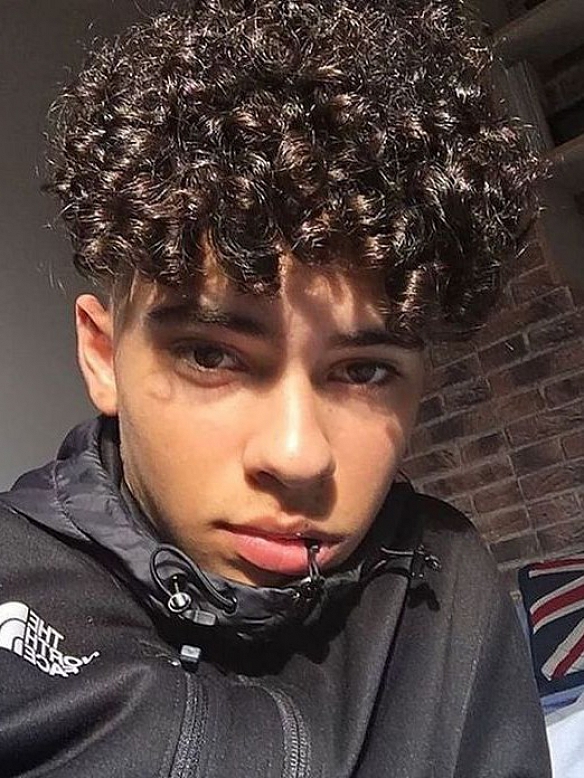 7x9 Inch Afro Curl Fine Mono With PU Perimeter Hair System AC002