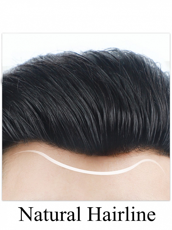 8X10 Inch Swiss Lace Hair System SLS001