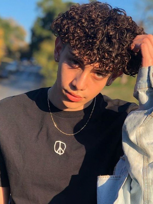 7x8 Inch Afro Curl Fine Mono With PU Perimeter Hair System AC001