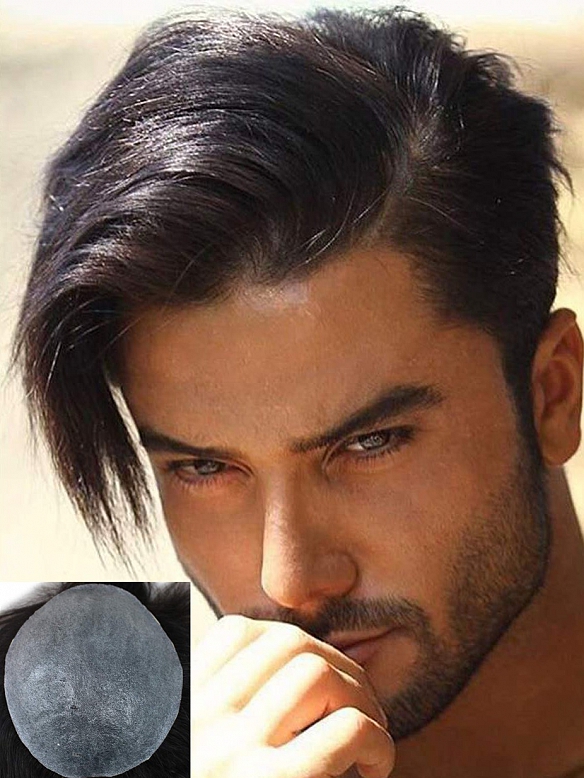 6x6 Inch PU Thin(0.03mm) Skin Hair System HS018