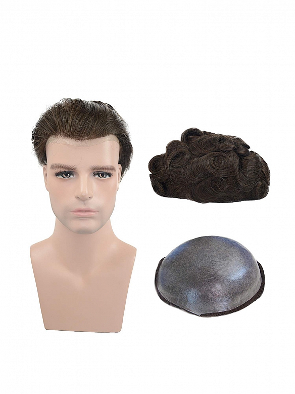 8x10 Inch PU Thin Skin(0.05mm) Hair System HS001